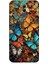 Huawei Mate 20 Lite Uyumlu Silikon Kılıf Pastel Renkli Kelebekler 1
