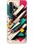 Huawei P Smart 2021 Uyumlu Silikon Kılıf Renkli Geometrik Desenler 1