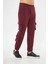 Bordo Jogger Kargo Cepli Pantolon - Eşofman Altı 3