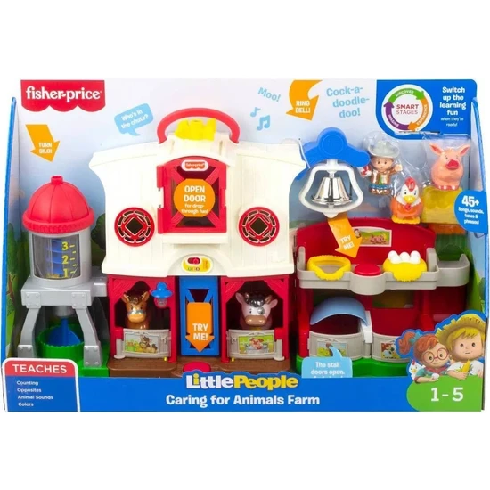 Fisher-Price GLT78 Little People Çiftlik Smart Stages