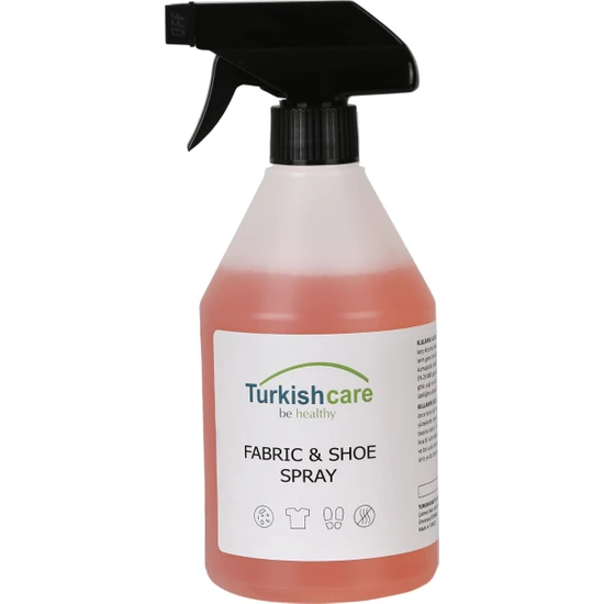 Turkishcare Ayakkabı ve Kumaş Temizleme Spreyi 500 ml