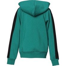 Hummel Hmlethan Zıp Hoodıe Çocuk Yeşil Sweatshirt 921674-9849