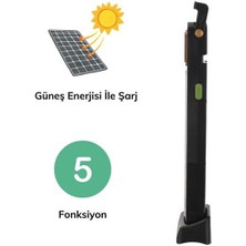 Virox 5 Fonksiyonlu Güneş Enerjisi Ile Şarj Olabilen 48 Ledli Işıldak,aydınlatma PR-3838 (0)