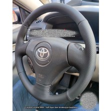 İmza Toyota Corolla 2003 Soft Nokta Bentley Direksiyon Kılıfı (Aracınızın Direksiyonuyla Teyit Ediniz)