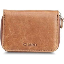 Guard Antik Taba Mini Bozuk Paralıklı  Deri Cüzdan Erkek / Kadın P2269