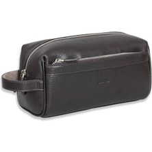 Guard Kahverengi Çift Bölmeli Hakiki Deri El Çantası Erkek / Kadın P1903