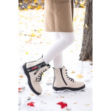 Kiko Kids Fashion Cilt Fermuarlı Termo Taban Kız Çocuk Bot