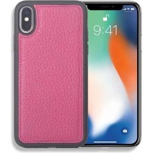 Guard Gül Kurusu Hakiki Deri iPhone x / Xs Kılıfı P1426