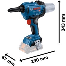 Bosch Grg 18V-16 C Akülü Perçin Tabancası 2X8AH Procore Akülü