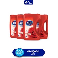 Abc Yumuşatıcı Aşk 5 Lt - 4'lü Set