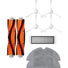 Roborge Vestel V-Bot Pro B Robot Süpürge Uyumlu 9'lu Yedek Parça Seti - Muadil Ürün