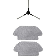 Roborge Xiaomi S10 (B106GL) Robot Süpürge Uyumlu 3'lü Yedek Parça Seti