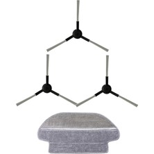 Roborge Xiaomi S10 (B106GL) Robot Süpürge Uyumlu 4'lü Yedek Parça Seti