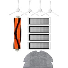 Roborge Vestel V-Bot Pro B Robot Süpürge Uyumlu 11'li Yedek Parça Seti - Muadil Ürün