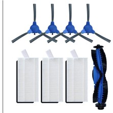 Roborge Anker Eufy R500 Robot Süpürge Uyumlu Yedek Parça Seti - Roborge