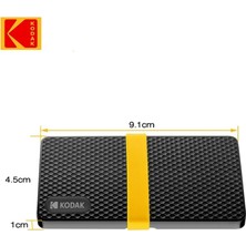 Kodak X200 Taşınabilir SSD Disk 512GB Süper Hızlı Yeni Nesil Son Teknoloji Orjinal