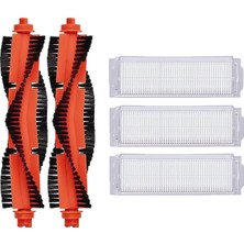 Roborge Xiaomi Vacuum Mop 2s (XMSTJQR2S) Robot Süpürge Uyumlu 5'li Yedek Parça Seti