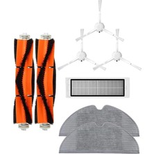 Roborge Vestel V-Bot Pro B Robot Süpürge Uyumlu 8'li Yedek Parça Seti - Muadil Ürün