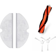 Roborge Vestel V-Bot Pro B Robot Süpürge Uyumlu 5'li Yedek Parça Seti - Muadil Ürün