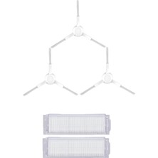 Roborge Xiaomi Vacuum Mop 2s (XMSTJQR2S) Robot Süpürge Uyumlu 5'li Yedek Parça Seti