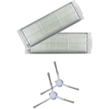 Roborge Xiaomi Vacuum Mop 2s (XMSTJQR2S) Robot Süpürge Uyumlu 4'lü Yedek Parça Seti