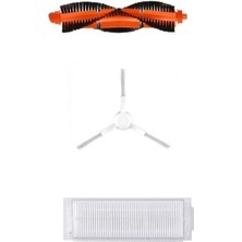 Roborge Xiaomi Vacuum Mop 2s (XMSTJQR2S) Robot Süpürge Uyumlu 3'lü - Yedek Parça Seti