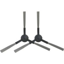 Roborge Xiaomi S10 (B106GL) Robot Süpürge Uyumlu 2'li yan Fırça- Yedek Parça Seti