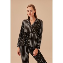 Suwen Maya Maskülen Pijama Takımı