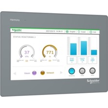 Schneider Electric , HMIET6501 , 10"w Easy Touch Panel, Serial Mod