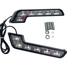 Sagrado 2x 12 V Süper Parlak Drl LED Gündüz Farları Arabalar Için Otomatik Su Geçirmez LED Sürüş Işıkları Sis Lambaları Araba Styling (Yurt Dışından)