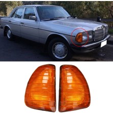 Sagrado Araba Dönüş Sinyali Göstergesi Köşe Işık Lambası Mercedes Benz W123 1976-1984 Sarı (Yurt Dışından)