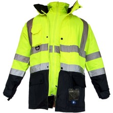 Junıor JN1003 (L)  5+1 Içi Çıkmalı Oxford Fosforlu Parka