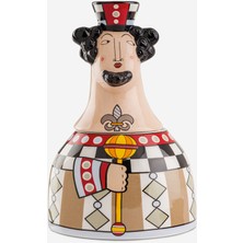 Egan Italy Girgenti Siyah Seramik Saklama Kutusu 13X22 cm