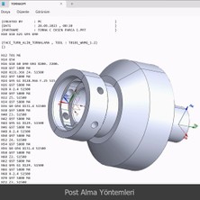 Sanal Öğretim Siemens NX 2212 Torna Cam Video Ders Eğitim Seti