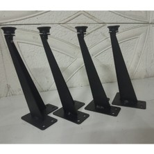 A Design 4 Adet Dekoratif Metal Tv Ünitesi-Sehpa-Mobilya Ayağı