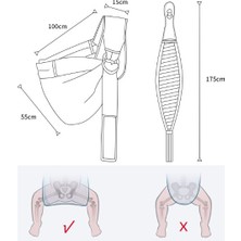 Mdsj Moda Açık Emzirme Sırt Havlu Çok Fonksiyonlu Pamuk Kayış (Yurt Dışından)