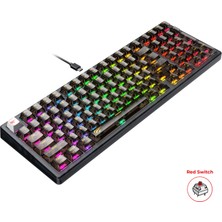 Havit Gamenote KB875L Rgb Transparan Mekanik Klavye - Red Switch