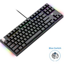 Havit Gamenote KB890L Rgb Mekanik Klavye - Anti Ghosting Blue Switch