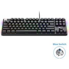 Havit Gamenote KB890L Rgb Mekanik Klavye - Anti Ghosting Blue Switch