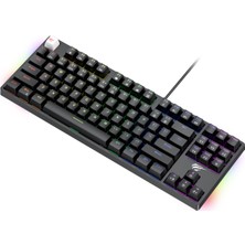 Havit Gamenote KB890L Rgb Mekanik Klavye - Anti Ghosting Blue Switch