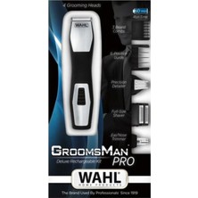 Moser Wahl Groomsman Pro Şarjlı Saç & Sakal & Bıyık Düzeltme ve Şekil Verme Makinesi 4015110007517