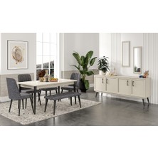 Liya Yemek Odası - Bej