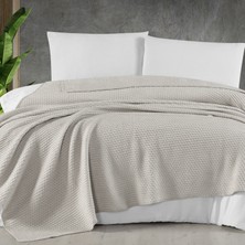 Schafer Home Royal Çift Kişilik Battaniye 200X220 -Bej