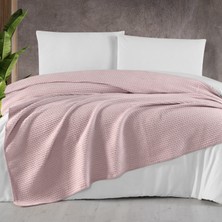Schafer Home Royal Çift Kişilik Battaniye 200X220 -Pudra