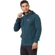 Jack Wolfskin Tommy Hoody Turuncu Erkek Kapüşonlu Sweatshirt 1000003TR