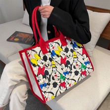 Neutral Mickey Doodle Tott Çantası (Yurt Dışından)