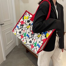 Neutral Mickey Doodle Tott Çantası (Yurt Dışından)