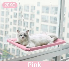 Hanyang Pembe Vantuz Kedi Hamak Dört Mevsim Evrensel Kedi Hamak Evcil Hayvan Malzemeleri Çıkarılabilir ve Yıkanabilir Kedi Yuva Pencere Asılı Yataklar (Yurt Dışından)