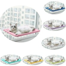 Hanyang Yeşil Vantuz Kedi Hamak Dört Mevsim Evrensel Kedi Hamak Evcil Hayvan Malzemeleri Çıkarılabilir ve Yıkanabilir Kedi Yuva Pencere Asılı Yataklar (Yurt Dışından)