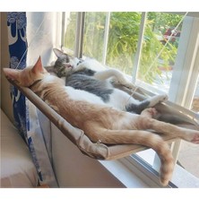 Hanyang Yeşil Vantuz Kedi Hamak Dört Mevsim Evrensel Kedi Hamak Evcil Hayvan Malzemeleri Çıkarılabilir ve Yıkanabilir Kedi Yuva Pencere Asılı Yataklar (Yurt Dışından)